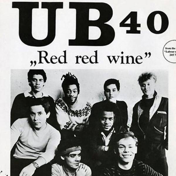 UB40 Album Cover Red Red Wine